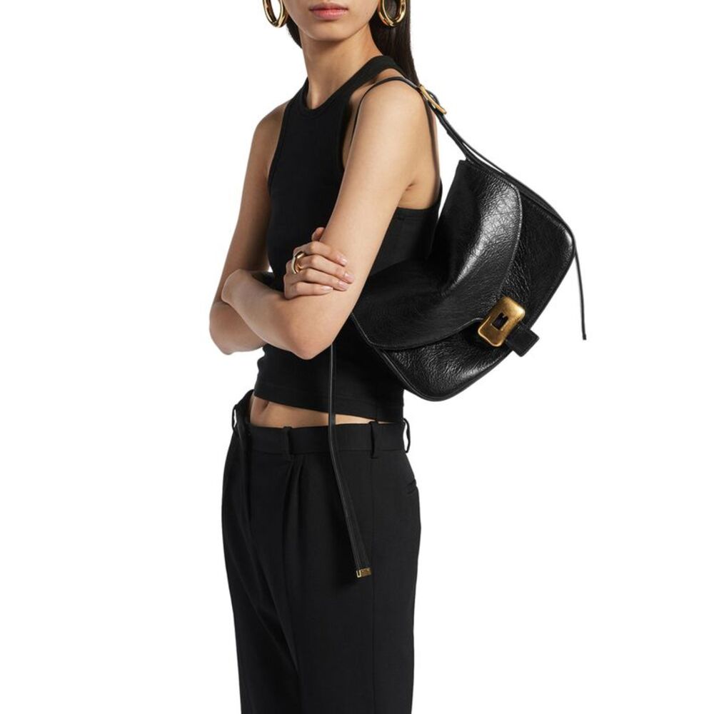 Balenciaga Women Women`S Medium Click Shoulder Bag In Black - Picture 3 of 7